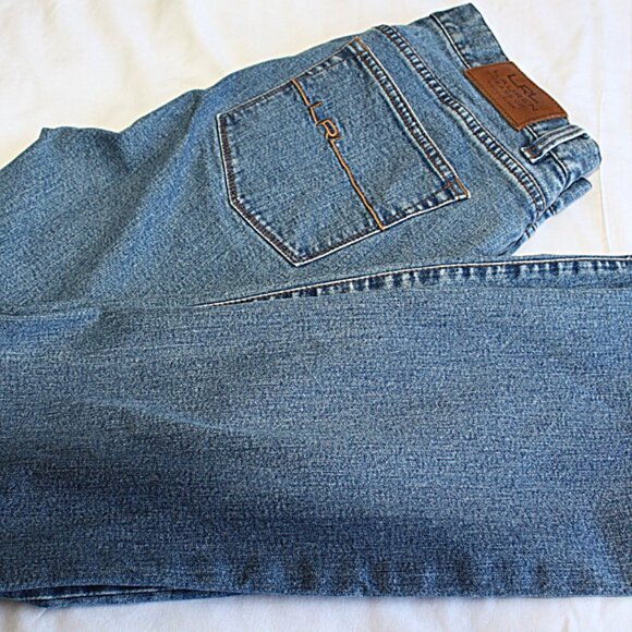 Vintage 90's LRL Lauren Jean Co Classic Bootcut Blue Jeans SZ 6 Excellent Condit - Picture 5 of 7